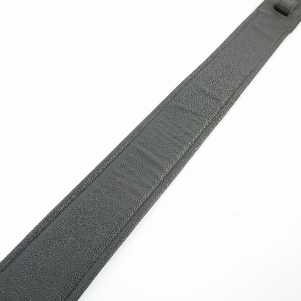 実際に弊社で買取させて頂いたESP/イーエスピー ギターストラップ ベースストラップ ブラックの画像 3枚目