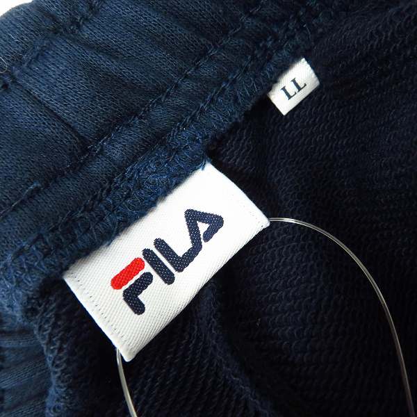 実際に弊社で買取させて頂いた【未使用】FILA/フィラ サイドロゴテープ スウェット ジョガーパンツ FM5014/LLの画像 2枚目