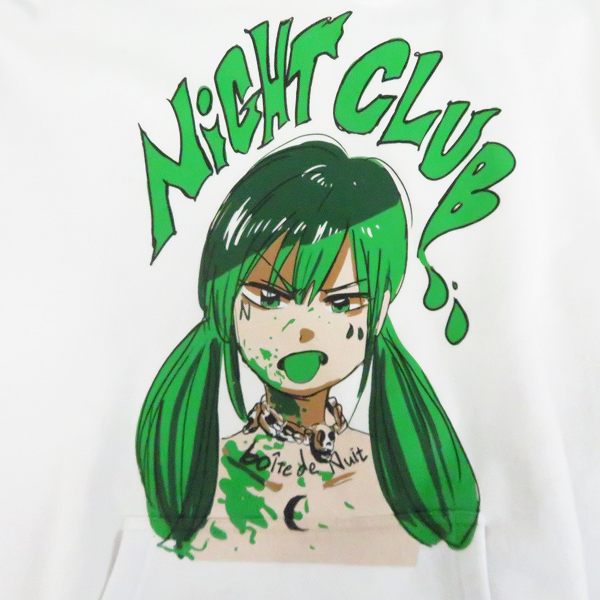 実際に弊社で買取させて頂いたNIGHTCLUB×JUN INAGAWA/ナイトクラブ×ジュンイナガワ パーカー/Lの画像 4枚目