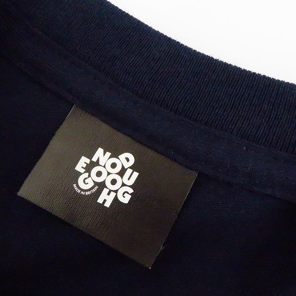 実際に弊社で買取させて頂いたGOODENOUGH/グッドイナフ ロゴデザイン GDEH LNDN MTHR FCKR ハーフスリーブ Tシャツ Lの画像 2枚目