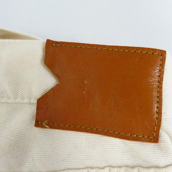 実際に弊社で買取させて頂いたMARKAWARE/マーカウェア 1 TUCK WIDE JEANS/1タック ワイド ジーンズ/デニムパンツ  A18A-24PT02C/2の画像 3枚目