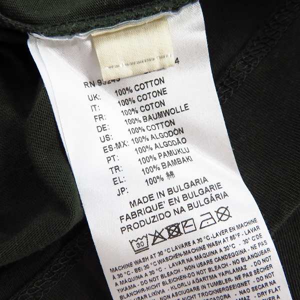 実際に弊社で買取させて頂いたDIESEL BLACK GOLD/ディーゼルブラックゴールド プリント Tシャツ カットソー/Mの画像 3枚目