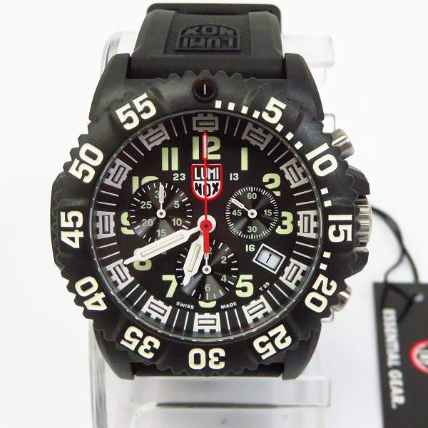 実際に弊社で買取させて頂いたLUMINOX/ルミノックス 限定品 クロノグラフ 赤針 RED HAND SERIES/Ref.3081 RH ウォッチ/腕時計