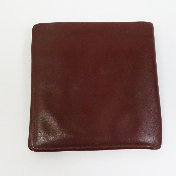 実際に弊社で買取させて頂いたCartier/カルティエ 二つ折り財布/ウォレットの画像 1枚目