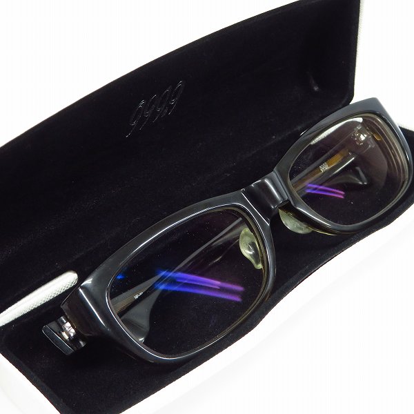 実際に弊社で買取させて頂いた999.9/フォーナインズ 眼鏡/メガネフレーム ウェリントン/フルリム NP-91の画像 8枚目