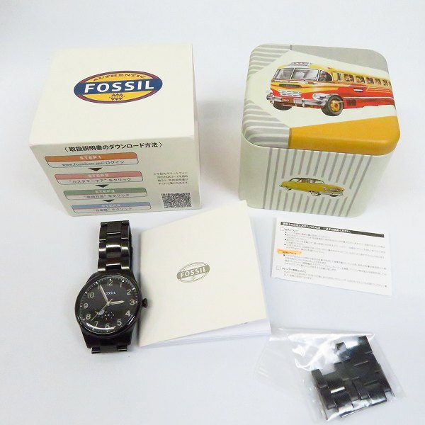 実際に弊社で買取させて頂いたFOSSIL×BEAMS/フォッシル×ビームス アナログ腕時計 FS4975の画像 6枚目