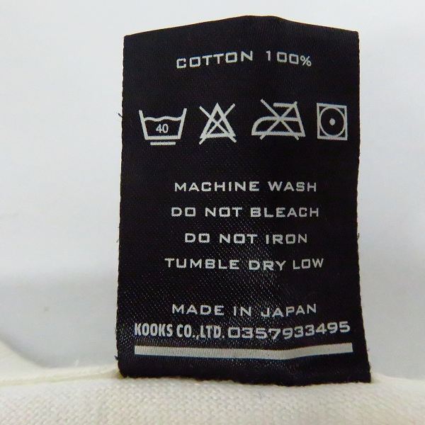 実際に弊社で買取させて頂いたNUMBER(N)INE/ナンバーナイン プリントTシャツ black generation/4の画像 3枚目