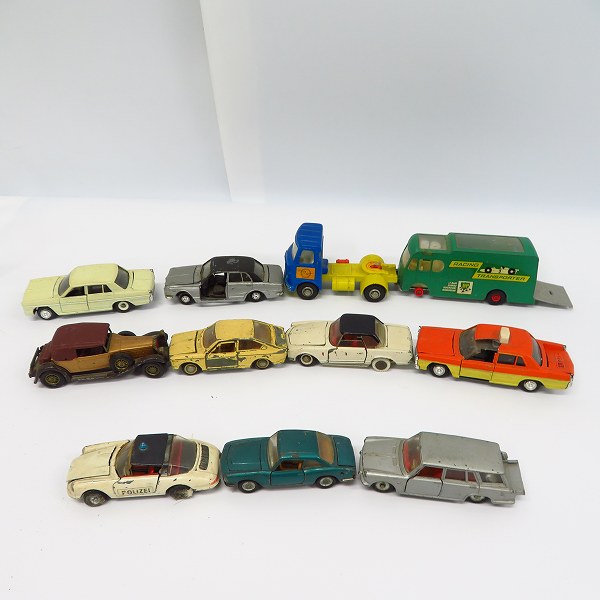 実際に弊社で買取させて頂いた【おまとめ10点↑】テクノ/マッチボックス/ディンキー/ヨネザワトイズ/ポリトイ/サブロン ミニカーの画像 1枚目