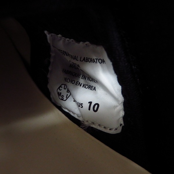 実際に弊社で買取させて頂いたvisvim/ヴィズヴィム ドット柄 ワラビーブーツ レースアップシューズ 10の画像 5枚目