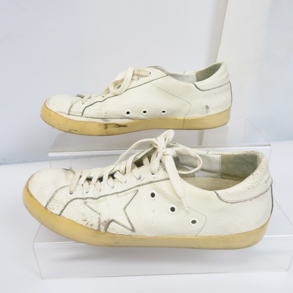 実際に弊社で買取させて頂いたGolden Goose/ゴールデングース super star/スーパースター スニーカー/43の画像 3枚目