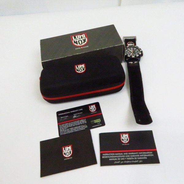 実際に弊社で買取させて頂いたLUMINOX/ルミノックス BLK Diamond FJ CRUISER/FJ クルーザー 3050FJの画像 9枚目