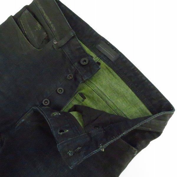 実際に弊社で買取させて頂いたDIESEL BLACK GOLD/ディーゼルブラックゴールド ボタンフライ デニムパンツ/27の画像 2枚目