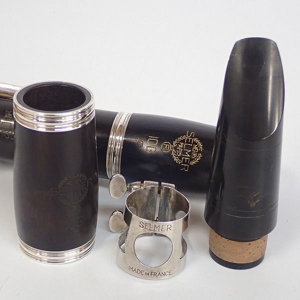 実際に弊社で買取させて頂いた【難あり】SELMER/セルマー 10G クラリネット ハードケース付の画像 8枚目