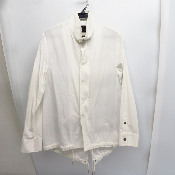 実際に弊社で買取させて頂いたDIESEL BLACK GOLD/ディーゼルブラックゴールド バックプリント 長袖シャツ ホワイト/46