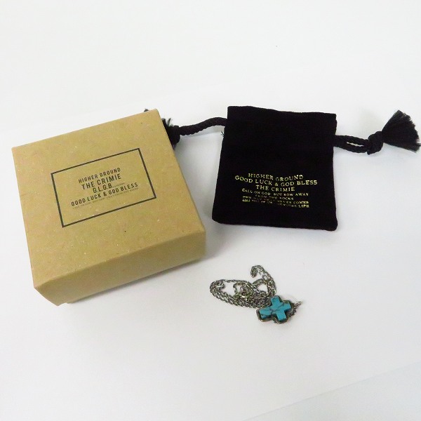 実際に弊社で買取させて頂いたTHE CRIMIE/クライミー  G&G STONE CROSS"ネックレスの画像 8枚目