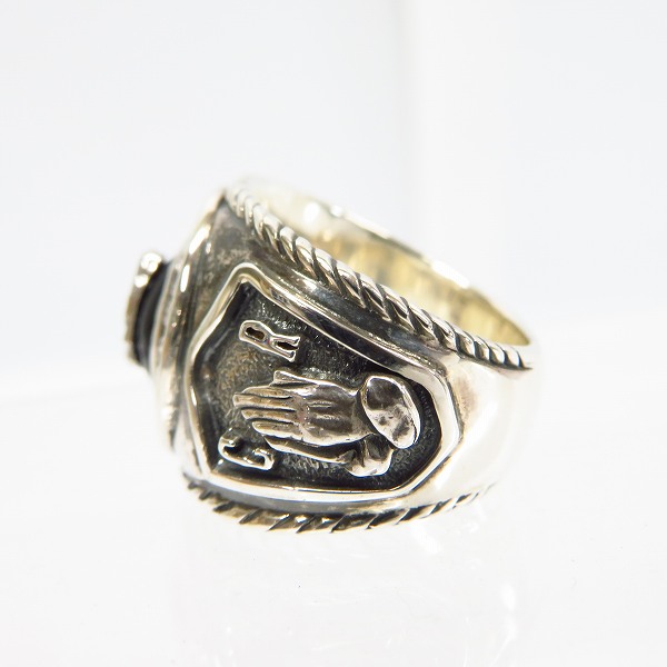 実際に弊社で買取させて頂いたCRIMIE/クライミー カレッジシルバーリング 925  マリア 17号の画像 2枚目