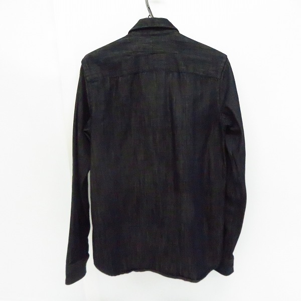 実際に弊社で買取させて頂いた【JPタグ】GIVENCHY/ジバンシー 比翼 インディゴデニムシャツ ジャケット14-1/2 37の画像 1枚目