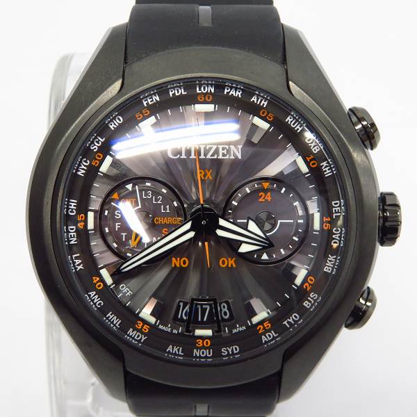 実際に弊社で買取させて頂いたCITIZEN/シチズン プロマスター サテライトウェーブ チタン ソーラー電波 H909-S085012の画像 1枚目