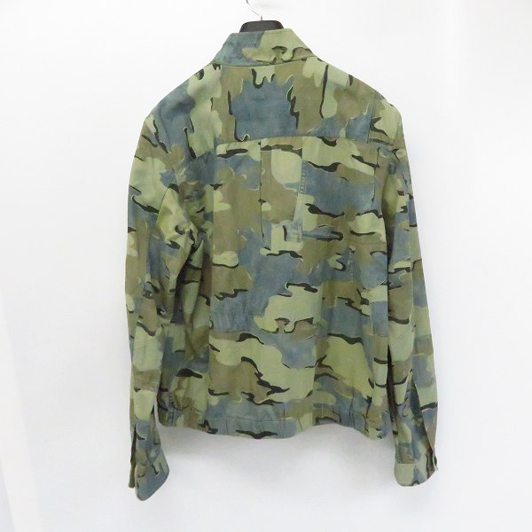 実際に弊社で買取させて頂いたDRIES VAN NOTEN/ドリス ヴァンノッテン 迷彩/カモフラ柄 ジップアップブルゾン 48 の画像 1枚目