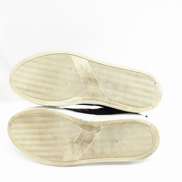 実際に弊社で買取させて頂いたGIVENCHY/ジバンシィ ロゴバンド ローカット スニーカー/スリッポン DN 0158/40 の画像 2枚目