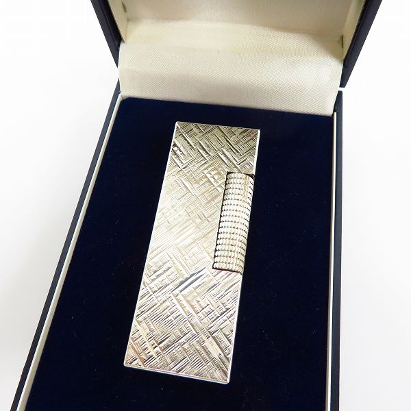 実際に弊社で買取させて頂いたdunhill/ダンヒル ローラー ガスライター シルバー