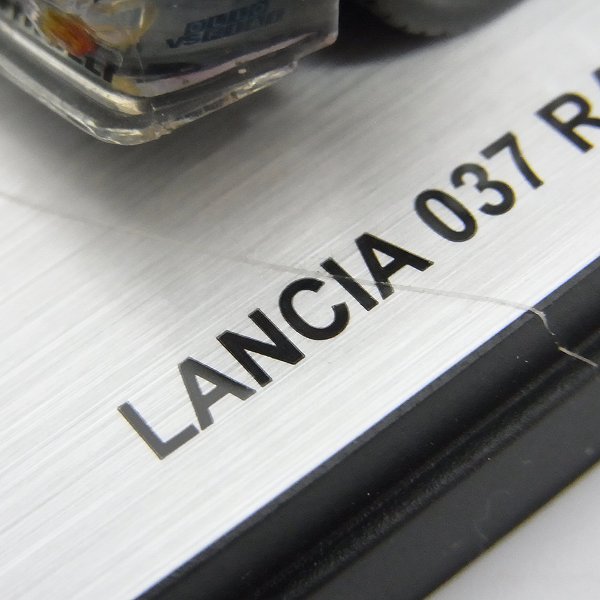 実際に弊社で買取させて頂いたKYOSHO/京商 1/43 Lancia 037 Rally/ランチア 037ラリー '83 TOUR DE CORSE limited 1 of 2,436pcs  ミニカー の画像 4枚目