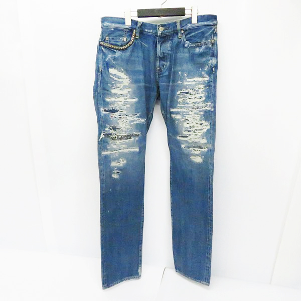 HYSTERIC GLAMOUR/ヒステリックグラマー URダメージ加工/スタッズ