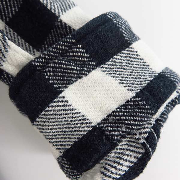 実際に弊社で買取させて頂いたGOOD ENOUGH/グッドイナフ 背ロゴ チェック長袖シャツ/Sの画像 5枚目