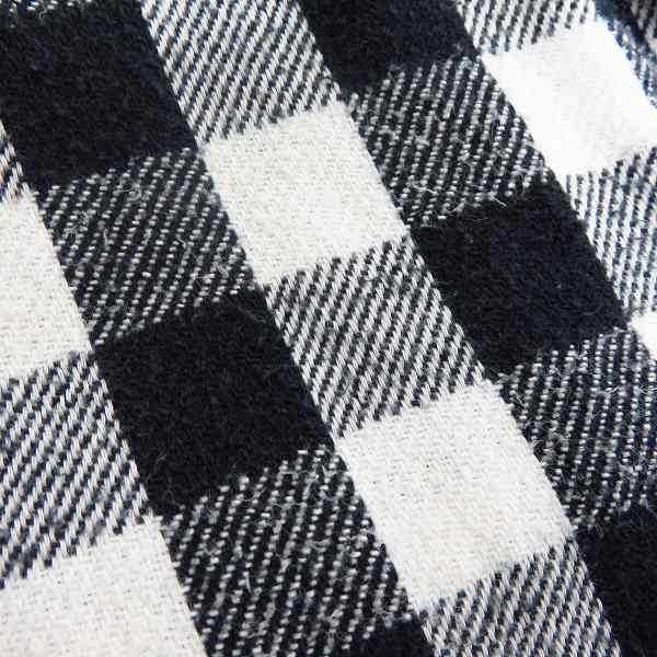 実際に弊社で買取させて頂いたGOOD ENOUGH/グッドイナフ 背ロゴ チェック長袖シャツ/Sの画像 6枚目