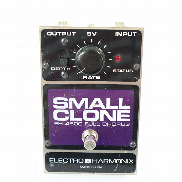 実際に弊社で買取させて頂いたELECTRO-HARMONIX/エレハモ SMALL CLONE EH 4600 FULL-CHORUS アナログコーラス エフェクター 難ありの画像 1枚目