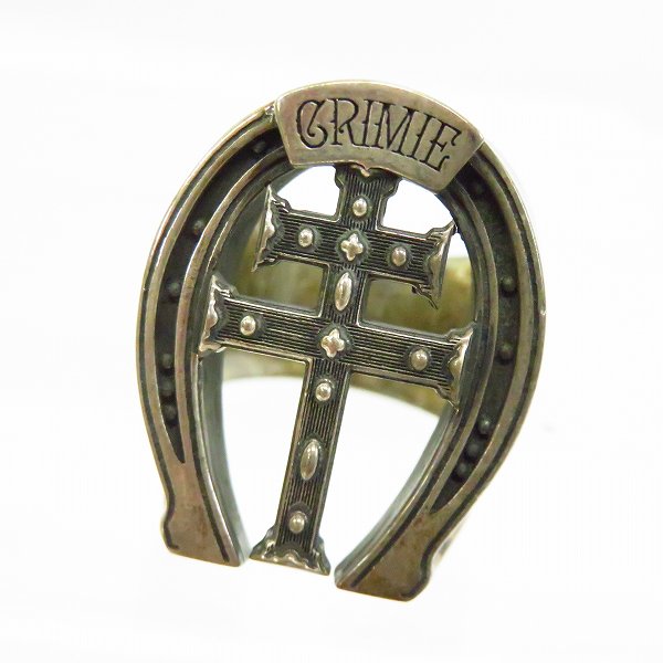 実際に弊社で買取させて頂いたCRIMIE/クライミー シルバーリング 925 HORSESHOE Ring 17.5号