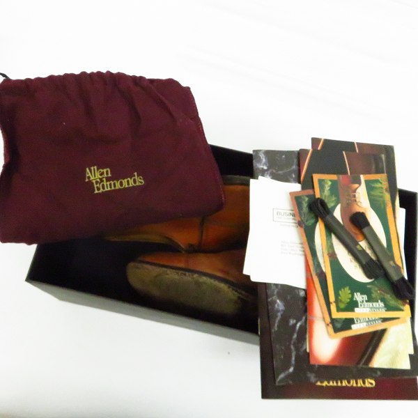 実際に弊社で買取させて頂いたAllen Edmonds/アレンエドモンズ ストレートチップ レザーシューズ 5855/6Eの画像 8枚目