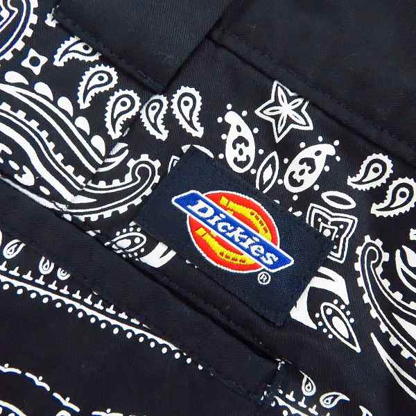 実際に弊社で買取させて頂いたDickies/ディッキーズ ペイズリー柄 ショート/ハーフパンツ 162M40WD07/32の画像 3枚目