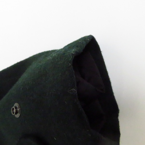 実際に弊社で買取させて頂いたHARE/ハレ ジップアップ フーディージャケット ライナー付き グリーン系/Mの画像 8枚目