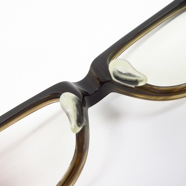 実際に弊社で買取させて頂いた999.9/フォーナインズ 眼鏡/メガネフレーム ウェリントン/フルリム NP-91の画像 3枚目