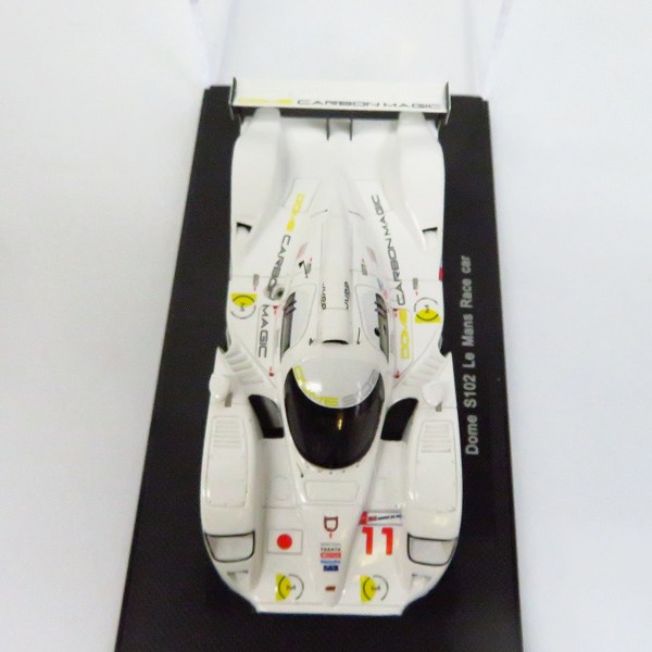 実際に弊社で買取させて頂いた【未使用】EBBRO/エブロ 1/43  Dome/ドーム S102 Le Mans Race car #11 ミニカーの画像 5枚目