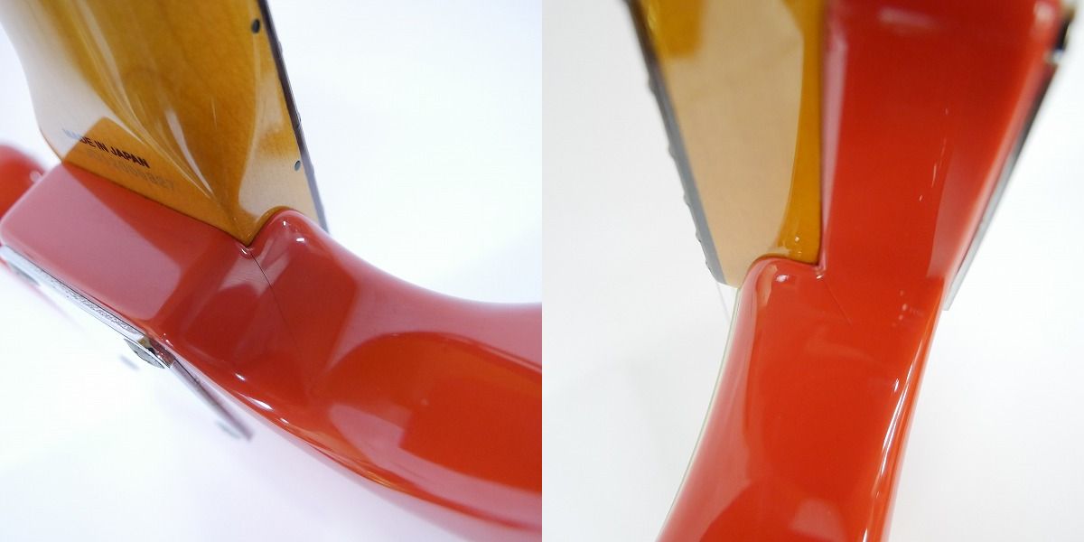 実際に弊社で買取させて頂いた★Fender Japan/フェンダージャパン MUSTANG/ムスタング エレキギター MG-73 FRD の画像 9枚目