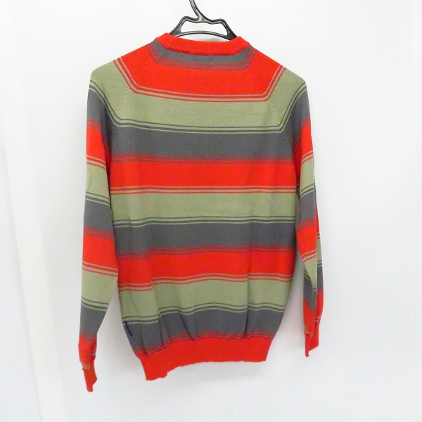 実際に弊社で買取させて頂いたGOODENOUGH/グッドイナフ ボーダー クルーネック ニット Mの画像 1枚目