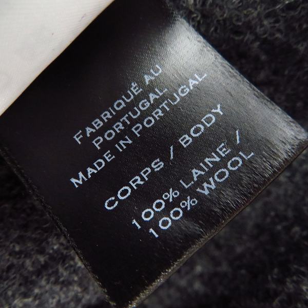 実際に弊社で買取させて頂いたBALMAIN/バルマン 17AW ウール 長袖プルオーバーパーカー W7H6103J071/XSの画像 5枚目