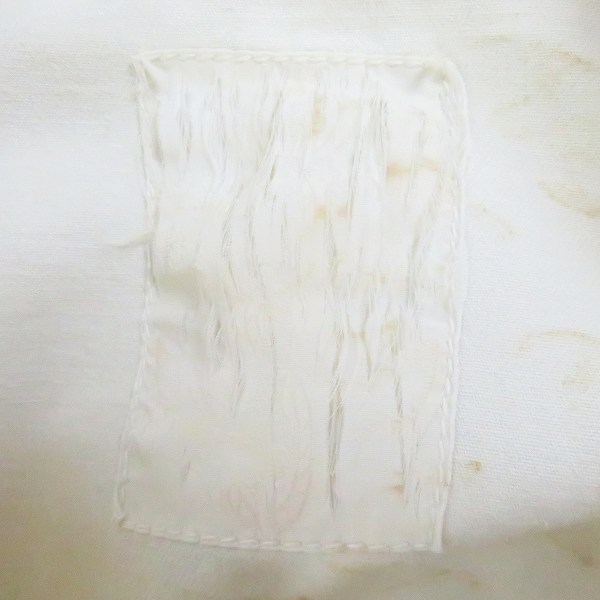 実際に弊社で買取させて頂いたHOLLYWOOD RANCH MARKET/ハリウッドランチマーケット ストライプ切替 白デニム カバーオール/3の画像 3枚目