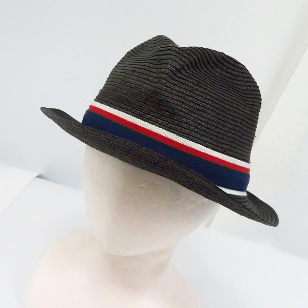 実際に弊社で買取させて頂いたLACOSTE/ラコステ 日本製 ストローハット /帽子 58cm