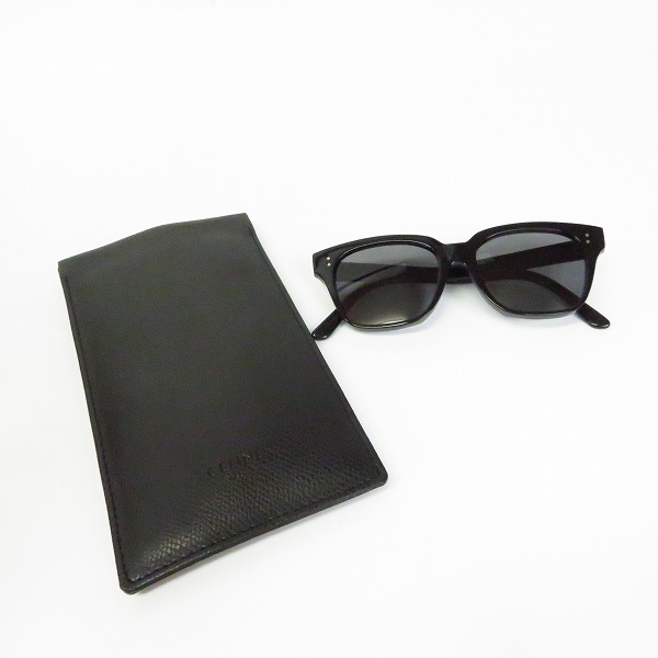 実際に弊社で買取させて頂いたCELINE/セリーヌ フルリム POLARIZED/ポラライズド/偏光レンズ サングラス/アイウェア CL40061Fの画像 7枚目