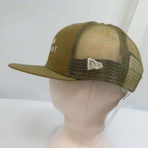 実際に弊社で買取させて頂いた【未使用】ユニフォームエクスペリメント×ニューエラ 9FIFTY SNAP BACK STENCIL LOGO キャップ UE-200086/FREEの画像 2枚目