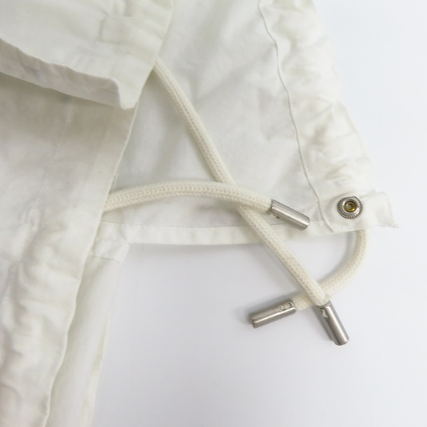 実際に弊社で買取させて頂いたDIESEL BLACK GOLD/ディーゼルブラックゴールド バックプリント 長袖シャツ ホワイト/46の画像 7枚目