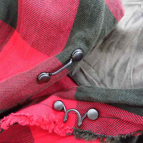 実際に弊社で買取させて頂いたwjk/ダブルジェーケー ブロックチェックフックシャツ/Lの画像 5枚目