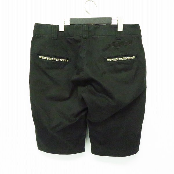 実際に弊社で買取させて頂いたBOUNTY HUNTER/バウンティーハンター ハーフパンツ ショートパンツ スタッズ/XLの画像 1枚目