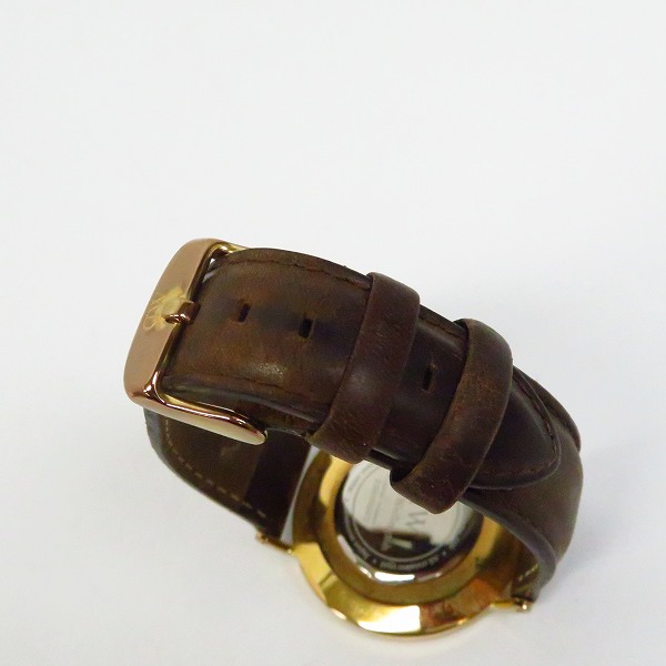 実際に弊社で買取させて頂いたDaniel Wellington/ダニエルウェリントン レザーベルト クォーツ/腕時計/ウォッチ B36R11の画像 2枚目