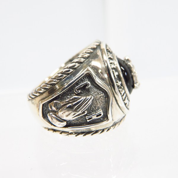 実際に弊社で買取させて頂いたCRIMIE/クライミー カレッジシルバーリング 925  マリア 17号の画像 4枚目