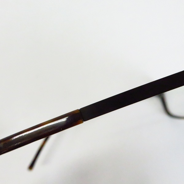 実際に弊社で買取させて頂いたic! berlin/アイシーベルリン Manuel N. East-Havanna/メガネフレーム/眼鏡の画像 6枚目