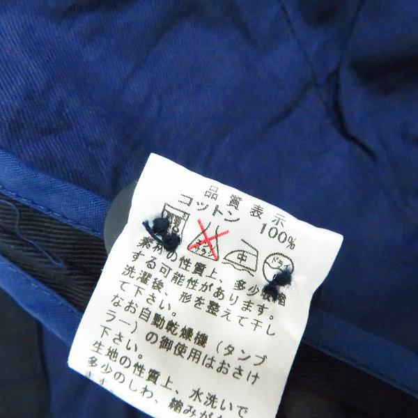 実際に弊社で買取させて頂いた【未使用】HEAD PORTER PLUS/ヘッドポータープラス 切替チノパンツ ネイビー/Lの画像 4枚目